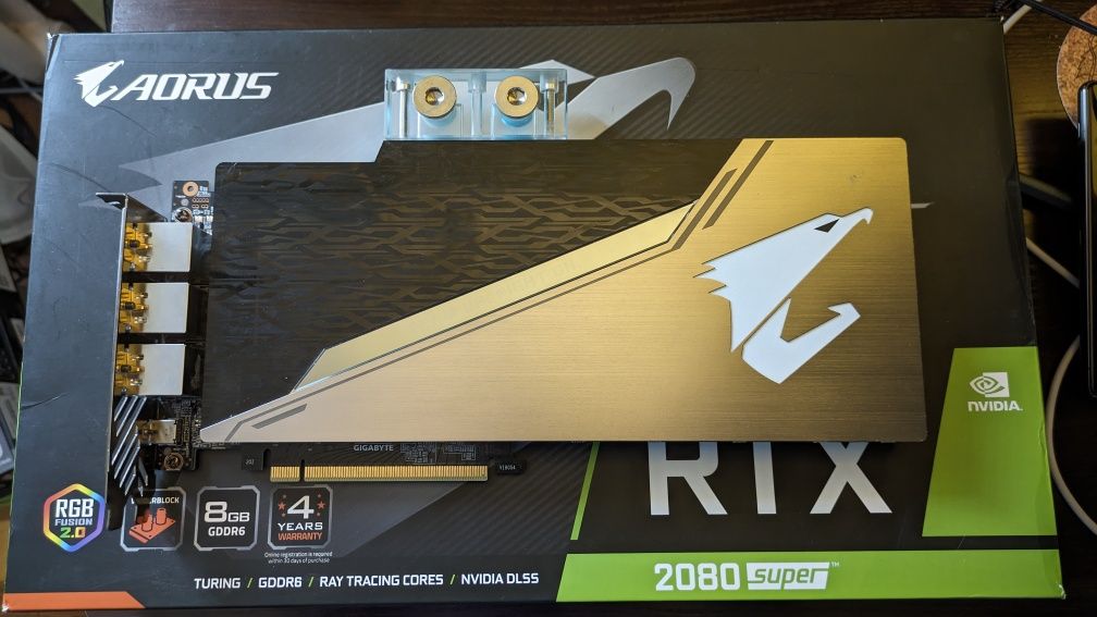 Gigabyte RTX 2080 Super Aorus Waterforce WB