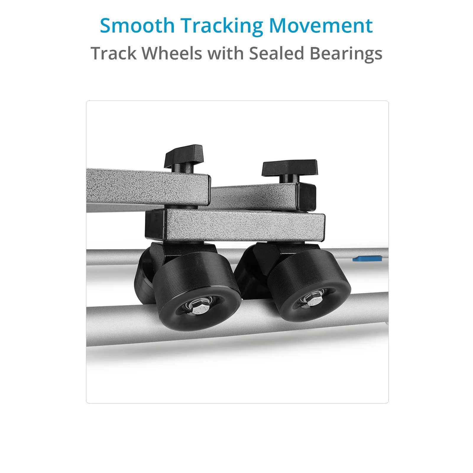 Proaim Swift Camera Dolly and Track System - with 24ft Straight Track