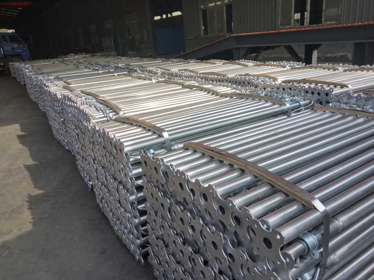 Metalowe stemple ocynkowane 20 kN, sztyce podpory budowlane szalunkowe