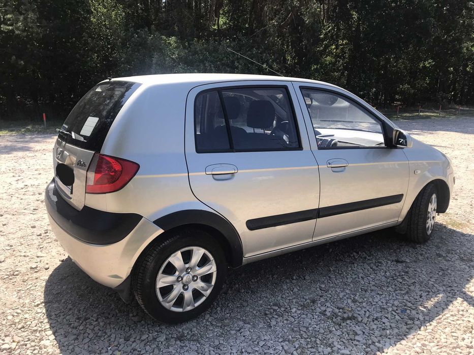 Hyundai Getz Super stan, mały oryginalny przebieg 162 tys, klima.