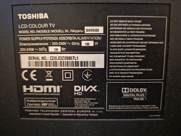 Telewizor Toshiba sprawny 32"