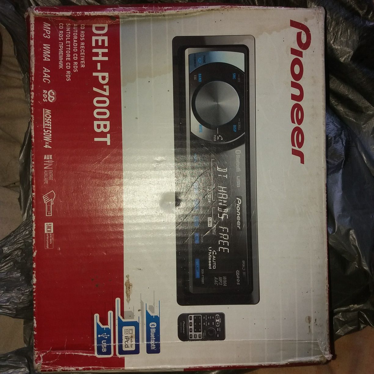 Продам автомагнитоллу pioneer