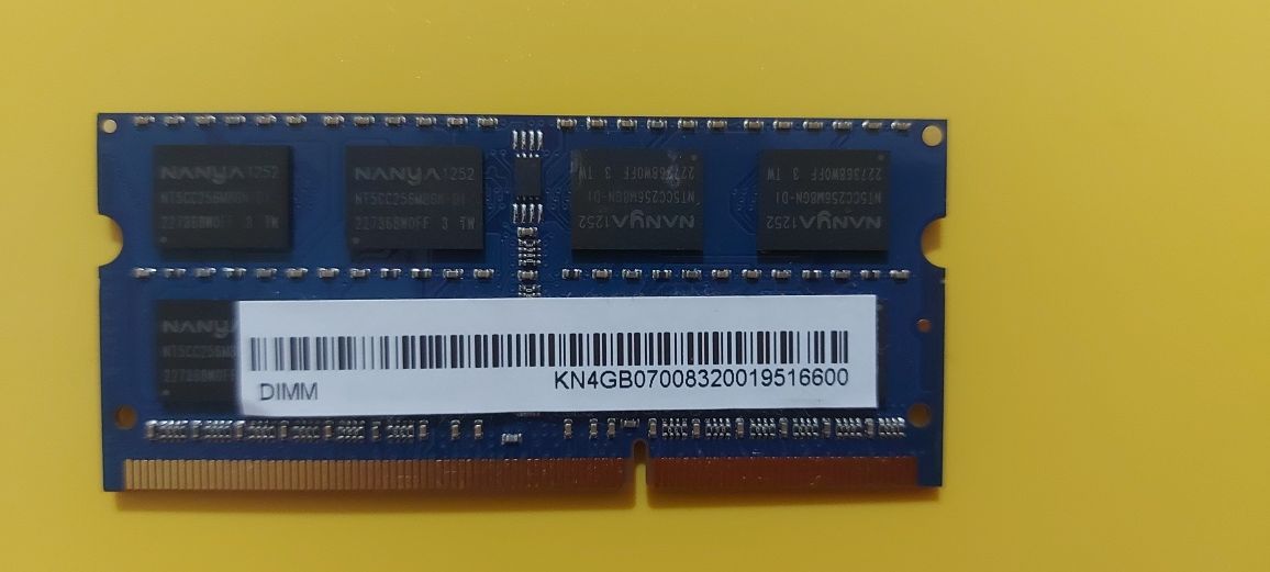 Memória DDR3 PC12800 - 4GB