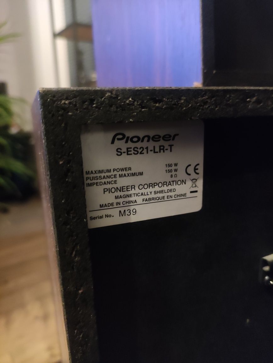 Kino domowe Pioneer vsx 423 K  glosniki zestaw 5.1