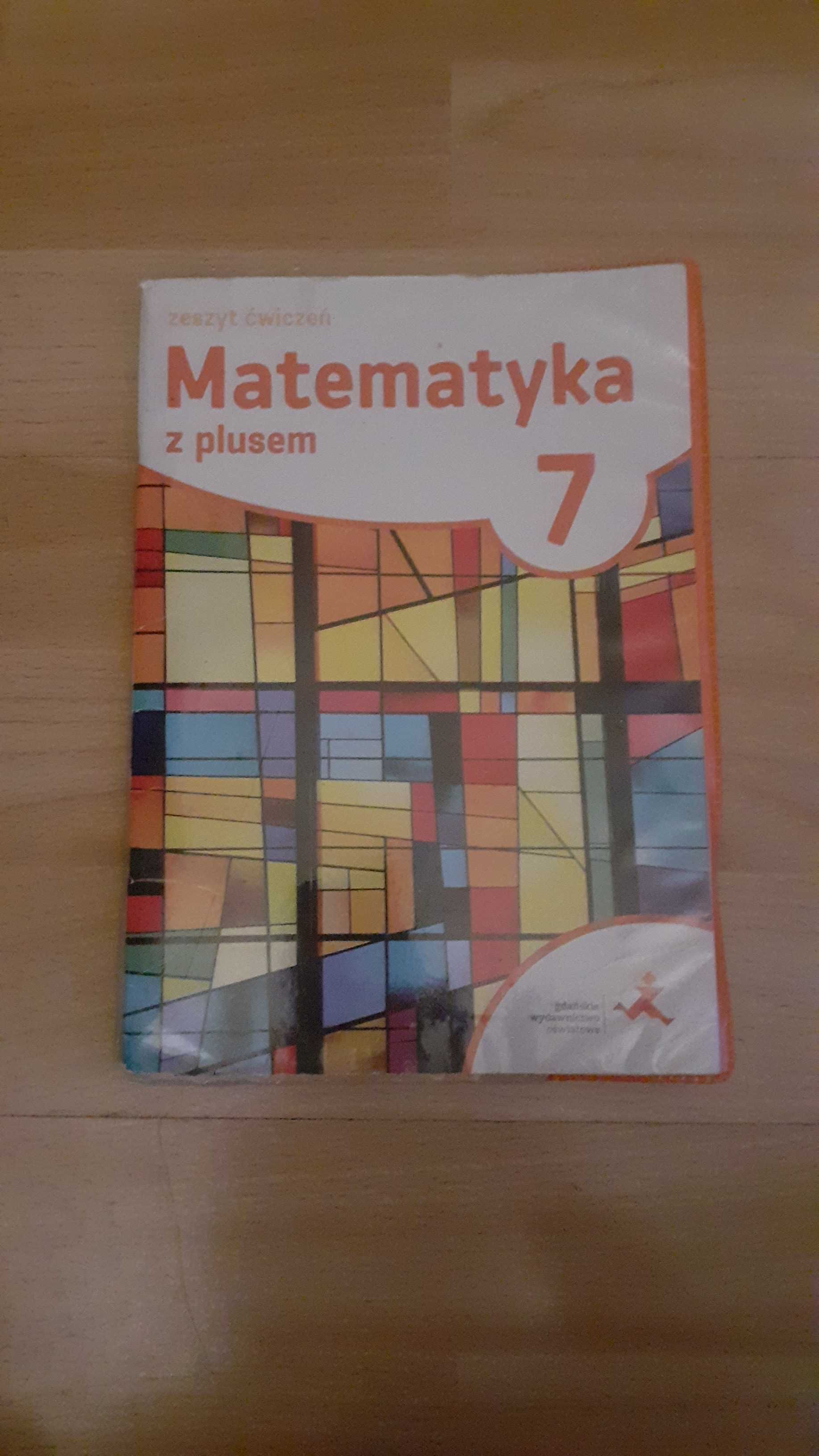 Zeszyt ćwiczeń matematyka z plusem 7