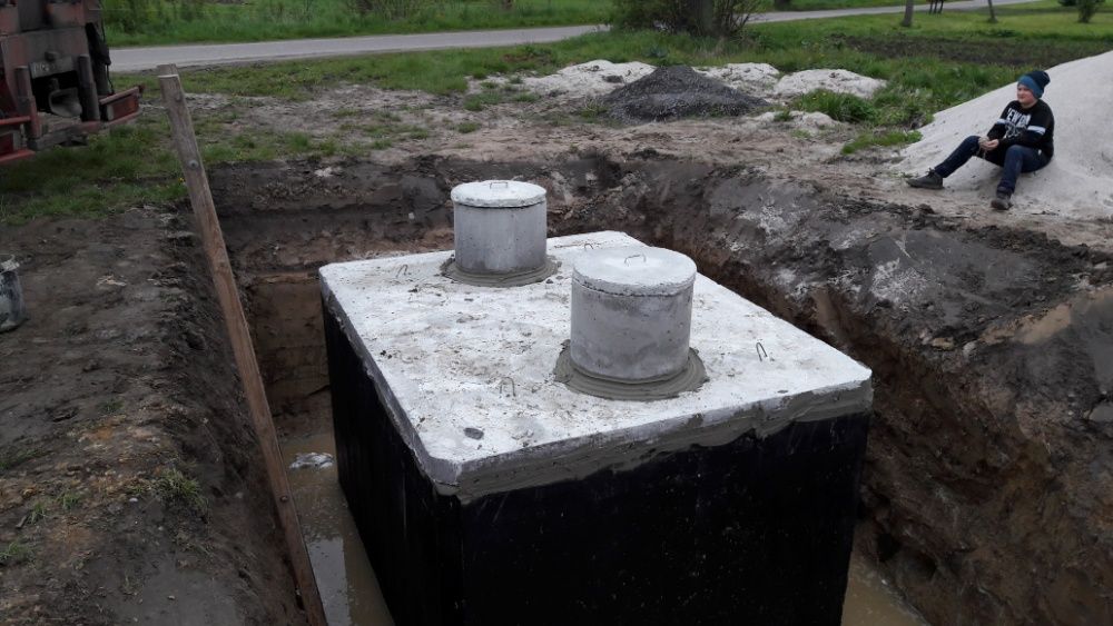 Szamba zbiornik betonowy szambo dwukomorowe z Atestem