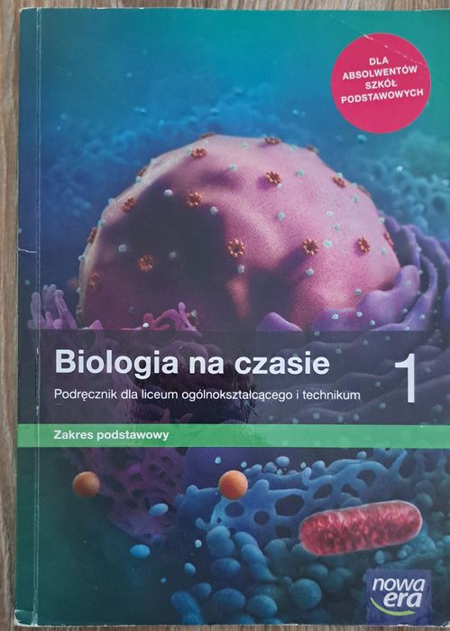 Biologia na czasie 1 zakres podstawowy  Nowa era