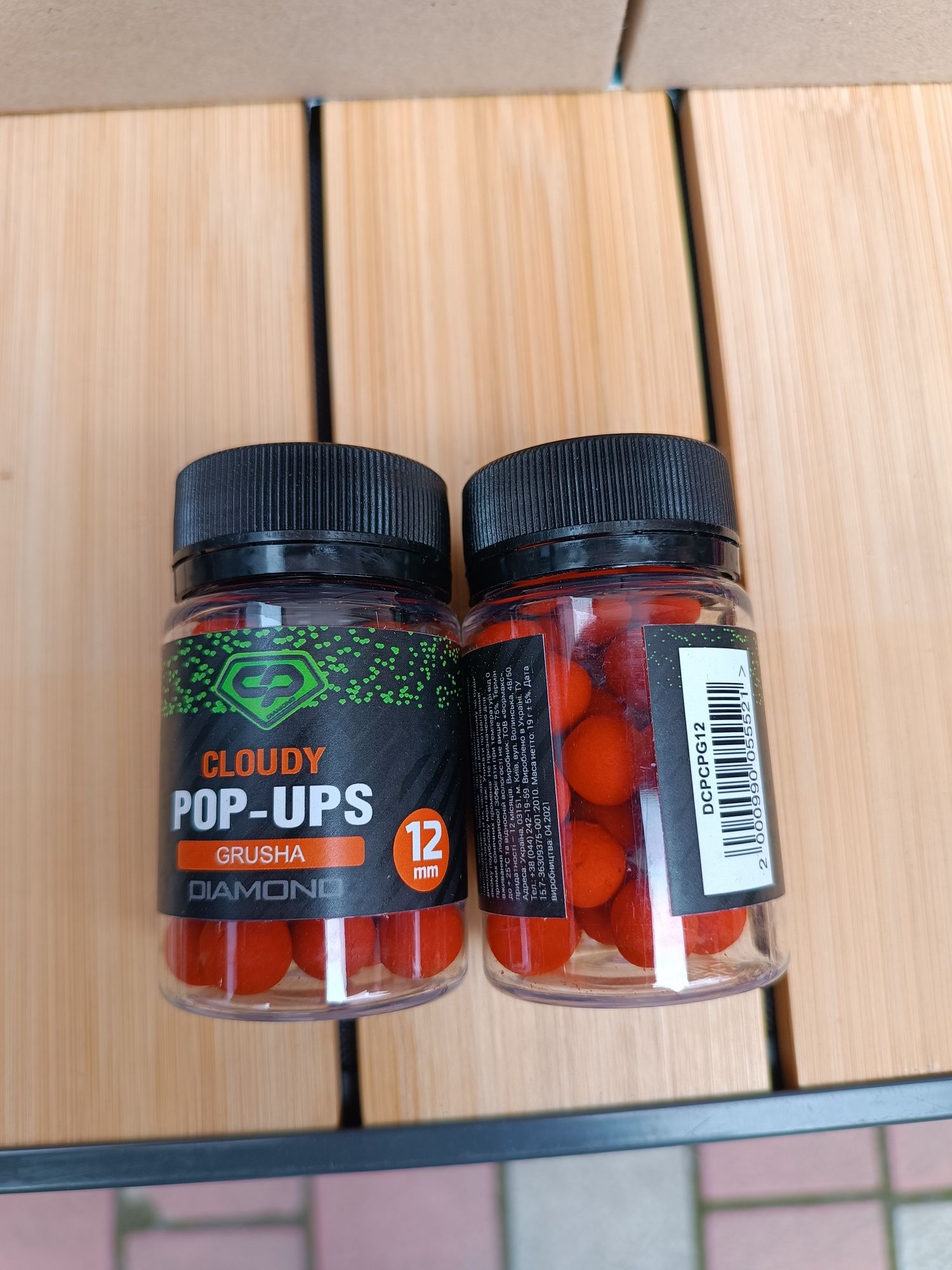 Бойлы Carp Pro Diamond Dumb Pop-up CLOUDY 12 мм