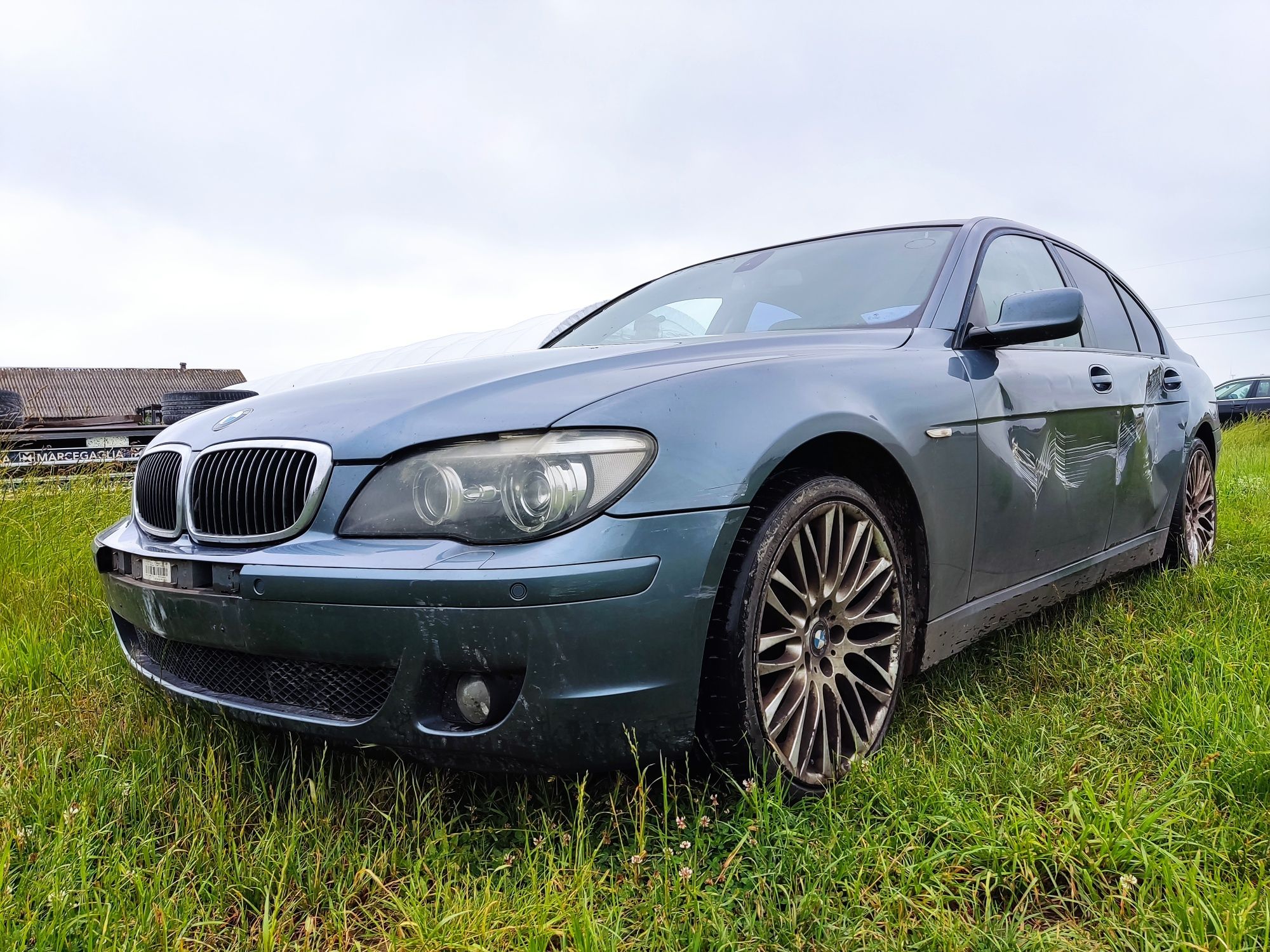 Karoseria BMW E65 e66 MICHIGANBLAU A38 Maska Zderzak Błotnik Drzwi