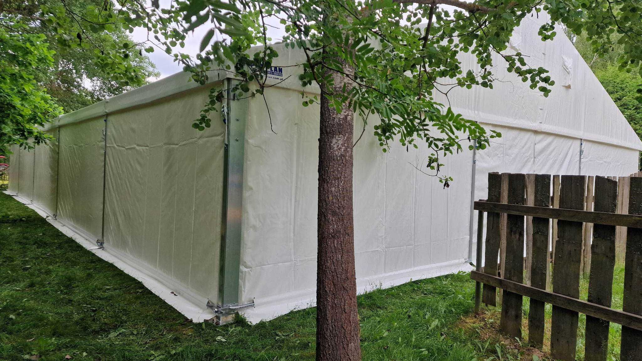 Hala namiotowa magazynowa Pol-Plan 15x30 15m x 30m Sprzedam NOWA FV