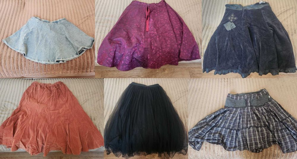 Женские платья и юбки L–XL (в редких случаях 2XL)