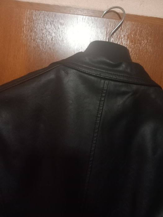 Kurtka z eko skóry, czarna ramoneska