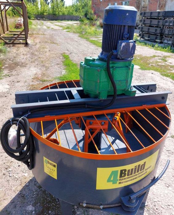 Бетоносмеситель принудительный, растворосмеситель, бетонозмішувач