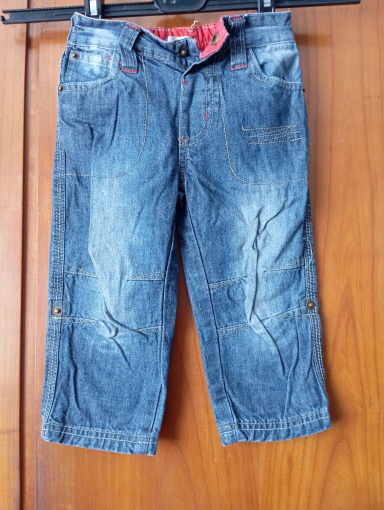 Spodnie jeansowe r. 80