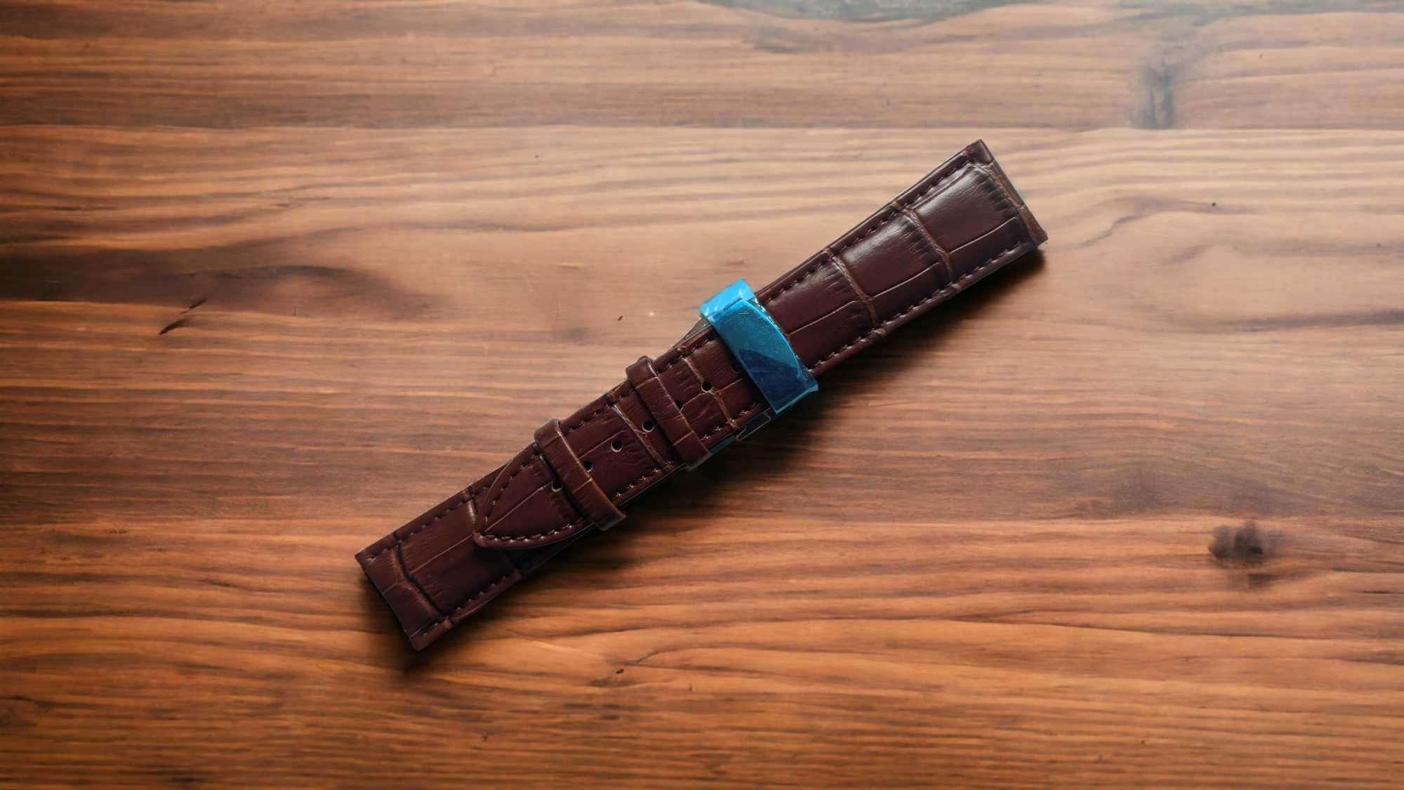 Pasek do zegarka 21 mm zapięcie motylkowe do Certina Caimano C017