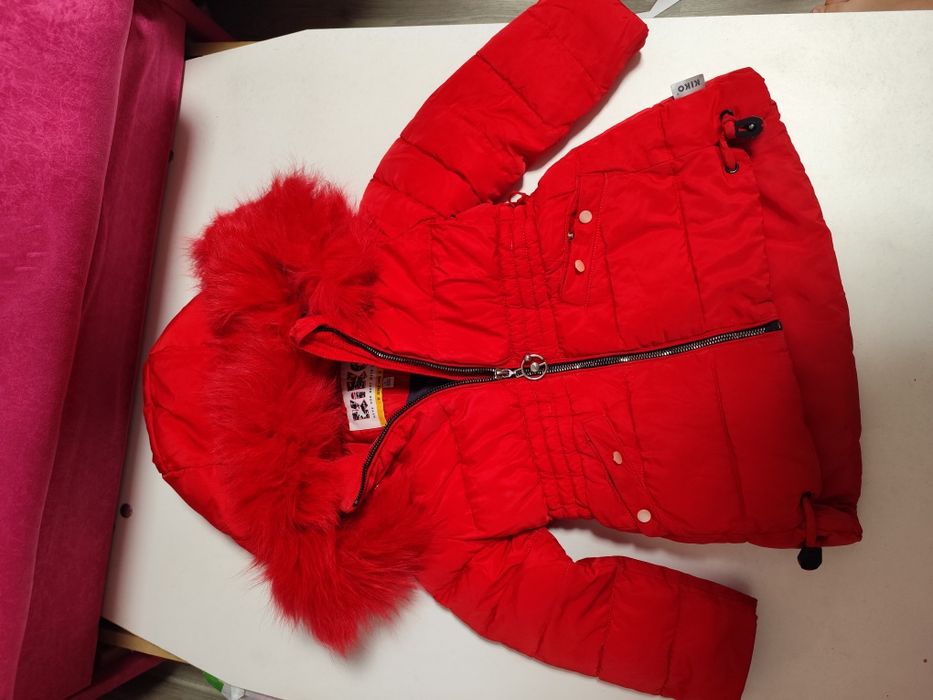 Зимова куртка для дівчинки 86-92