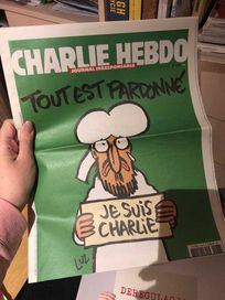 Charlie Hebdo - Je suis Charlie gazeta oryginał