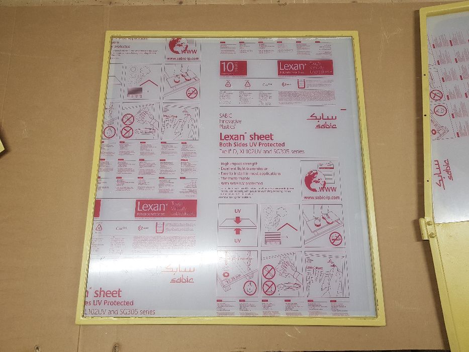 Poliwęglan lity - szyby do koparek, ciagników, wózków widłowych plexi