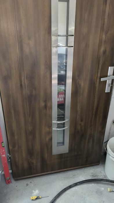 Drzwi zewnętrzne z doświetlem