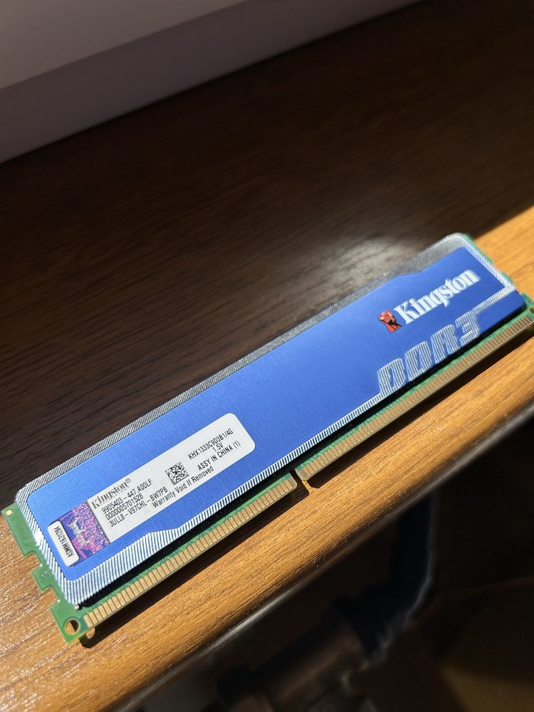 Pamięć DDR3 huper x blue 4g 1600Mhz