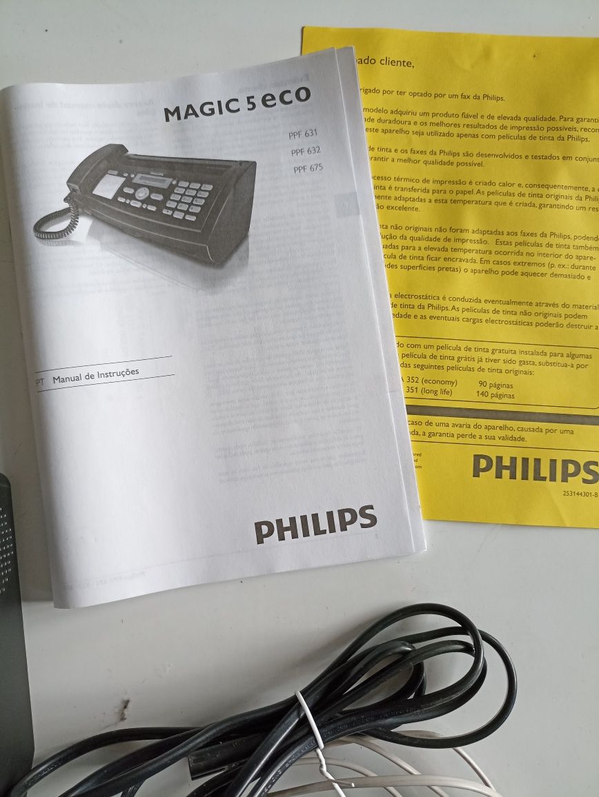 Fax telefone copiador Philips Magic 5 eco