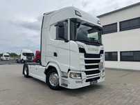 Scania S450 / 2021r/ FULL LEDY/ ADR AT/ KLIMA STACJONARNA/ NAVI/ BAKI 1450L  S450/ Full Ledy/ 2021r/ Baki 1450L
