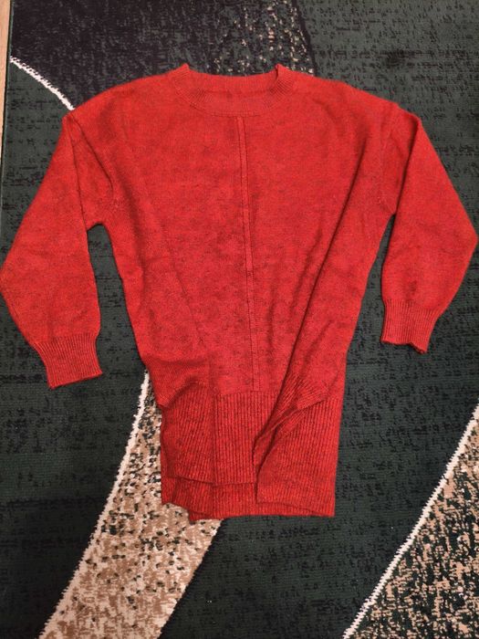 Sweter damski rozmiar XL ceglany