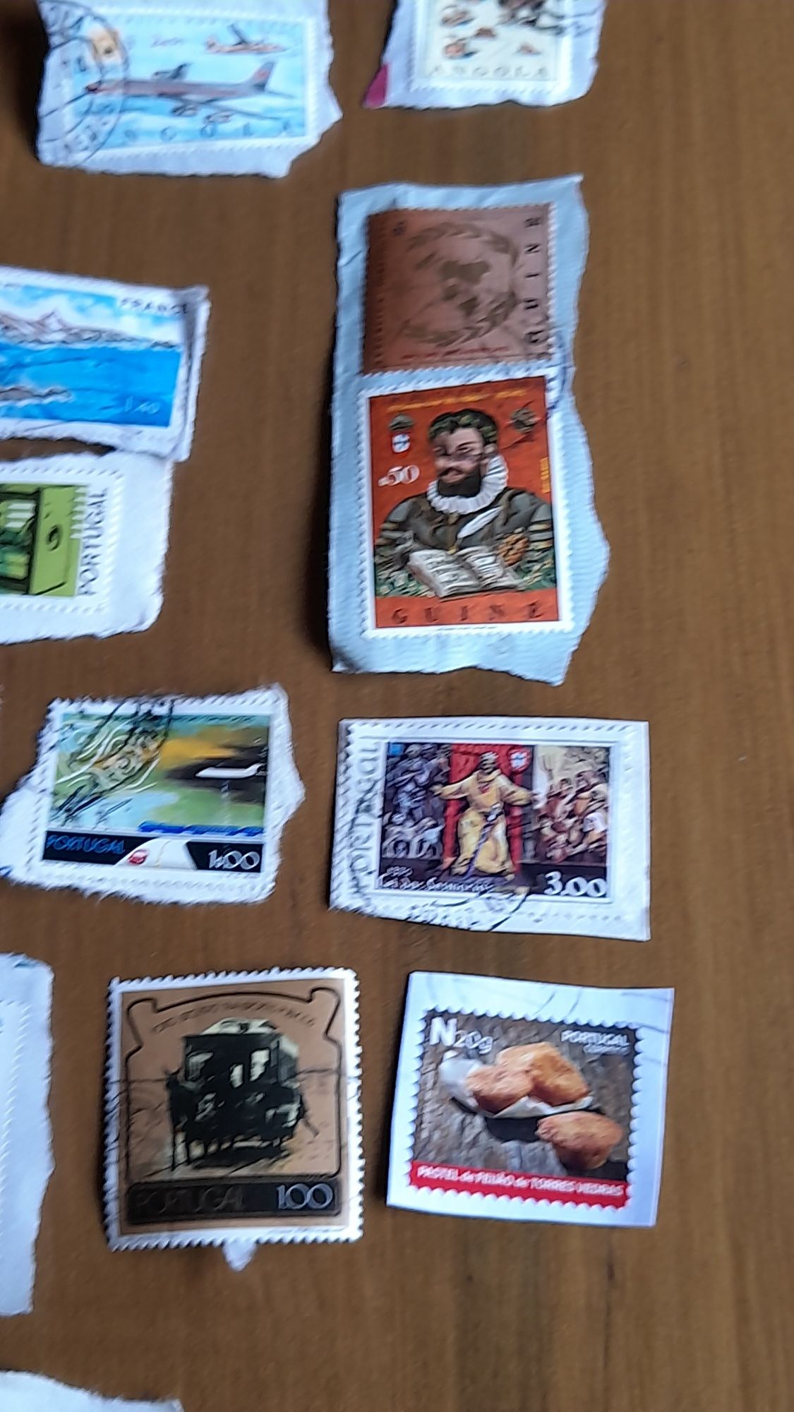 Selos de correio anos 70/80