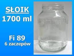 Słoiki 1700ml Słoik 1700ml Słoiki 1700 ml Słoik 1700 ml Fi89 - OGÓRKI