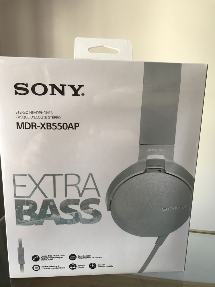 Auscultadores Sony EXTRA BASS