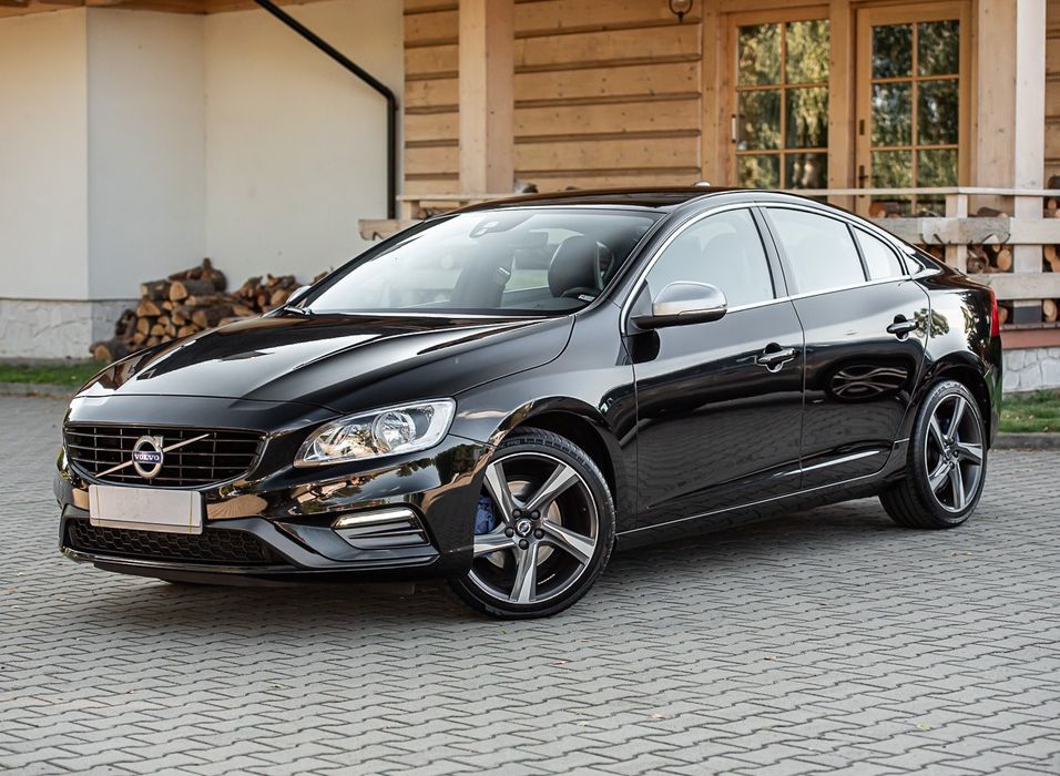 Volvo~S60~Lift~2.0D~R-Design~Ledy~Navi~Pół Skóry~  Parktronik~Full