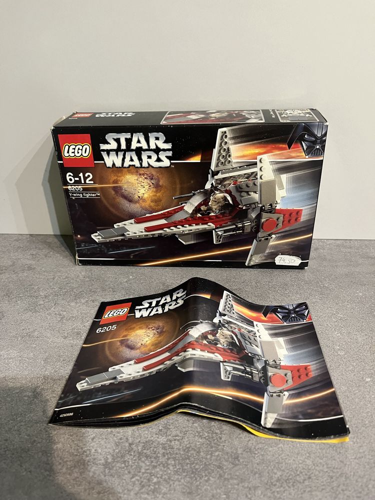 Lego star wars 6205 z pudełkiem