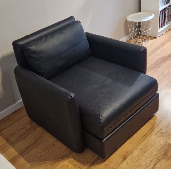 Fotel, sofa rozkładana, amerykanka, IKEA