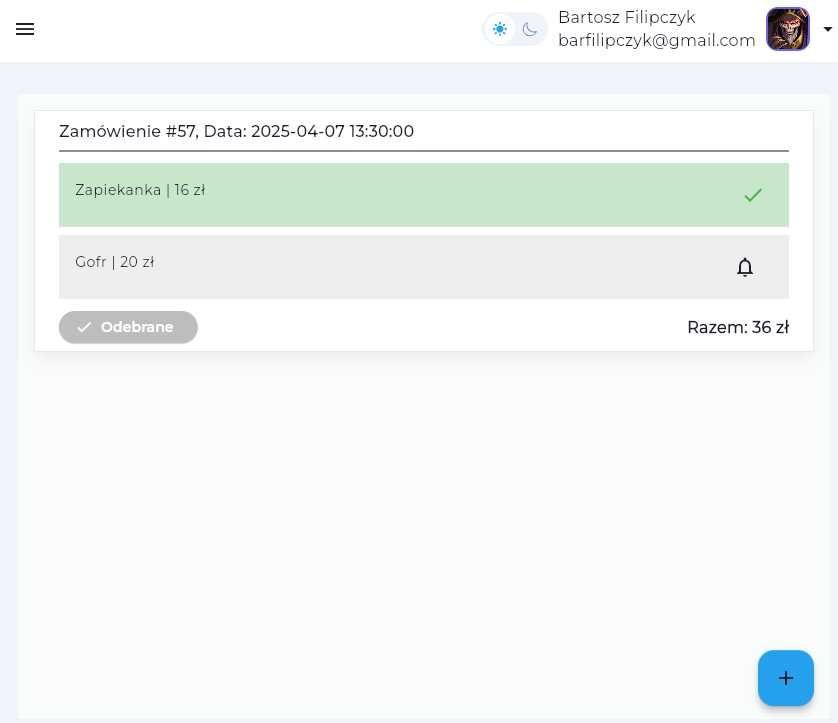Aplikacja mobilna/web flutter/firebase, Aplikacja na zamóweinie