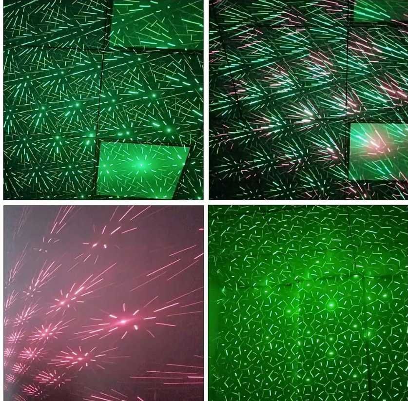 Nowy PROJEKTOR LASEROWY Dyskotekowy Światła Led Laser (PROMOCJA)