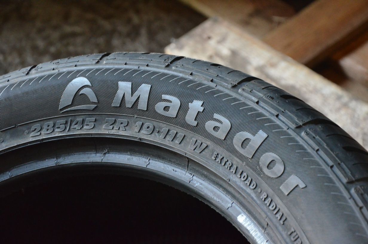 Шини літні 285 45 r 19 Matador резина колеса gtyres BMW X5 X6