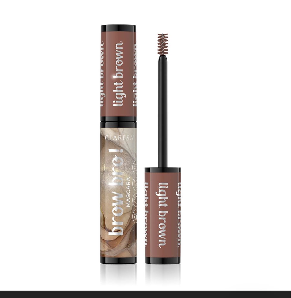 Claresa mascara do brwi brow bro! 01 light brown nowa