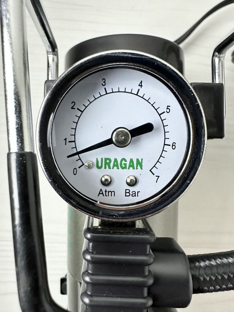 Автомобильный компрессор насос Uragan 90110
