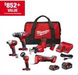 Zestaw 2694-25 Combo Kit 5 narzędzi Milwaukee M18 NOWY z USA