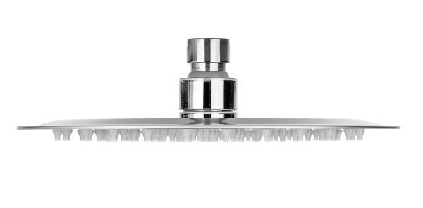 Deszczownica prysznicowa natryskowa stalowa 20cm okrągła kwadratowa