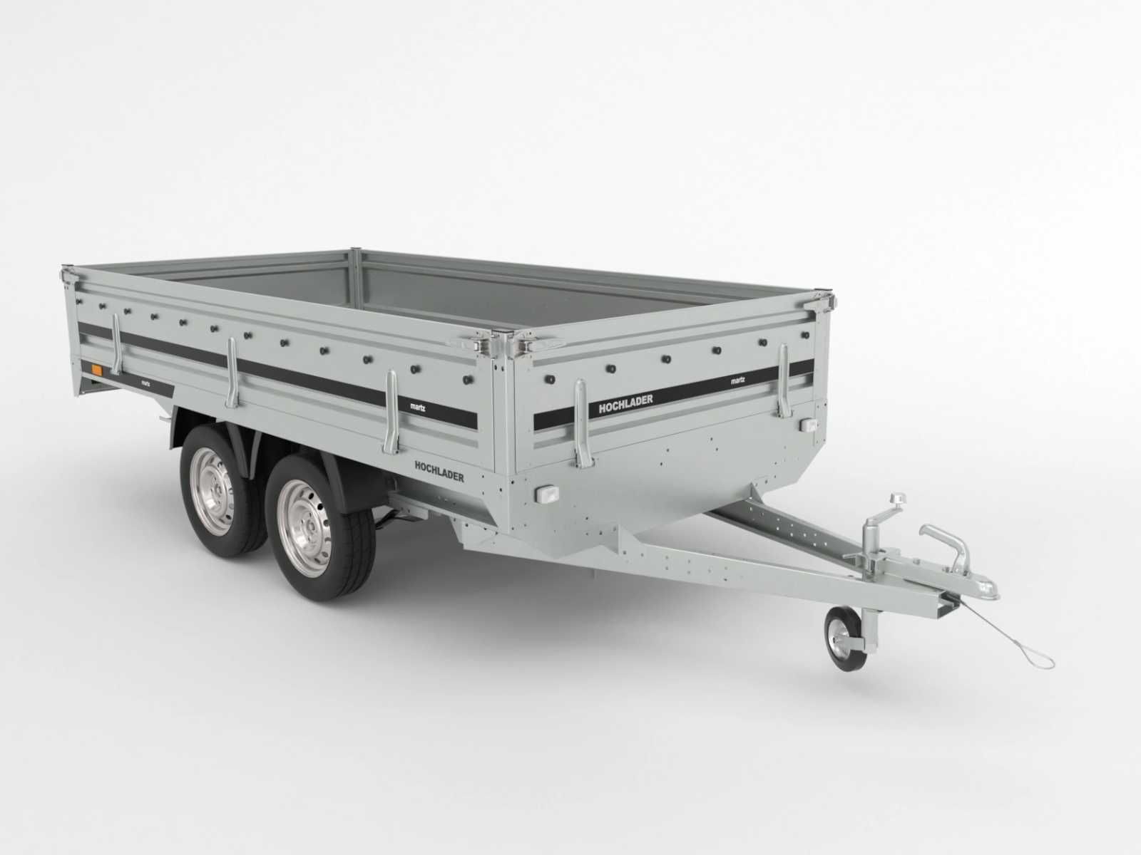 Przyczepa Martz Hochlader 300/2 2 osie DMC 750kg 304x151x40 cm