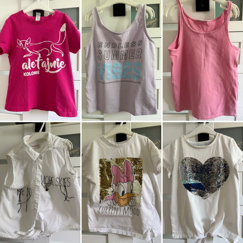 Paka ubrań h&m smyk reserved dziewczynka 146/152
