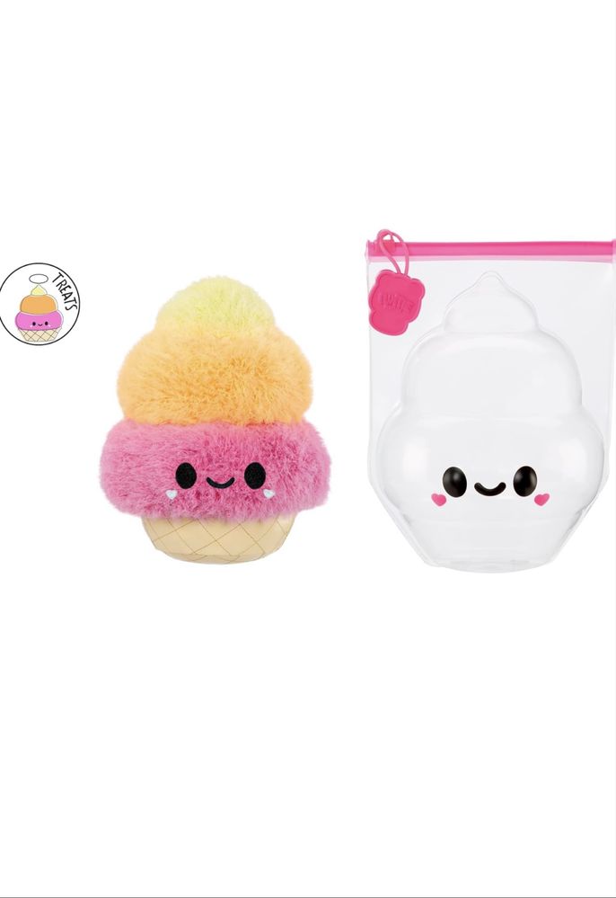 Іграшка антистрес морозиво овечка панда Fluffie Stuffiez Ice Cream