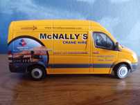 Model WSI 1:50 McNallys MB Sprinter Samochód Wsparcie Techniczne