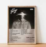 Plakat ,,I am > I was" 21 Savage 50x70cm