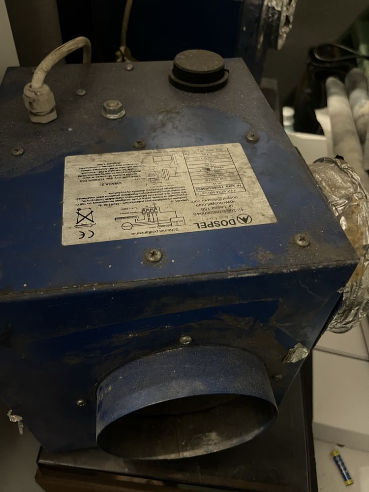 Turbina kominkowa sprawna