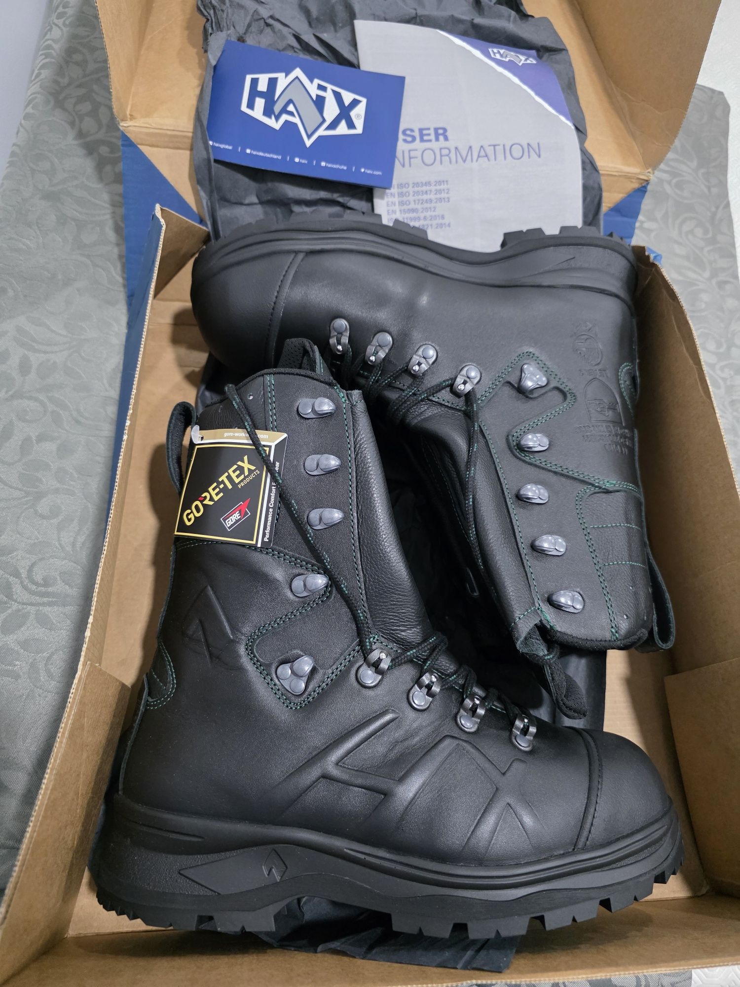 Botas haix protector pro 2.0 protecção anti corte nivel1