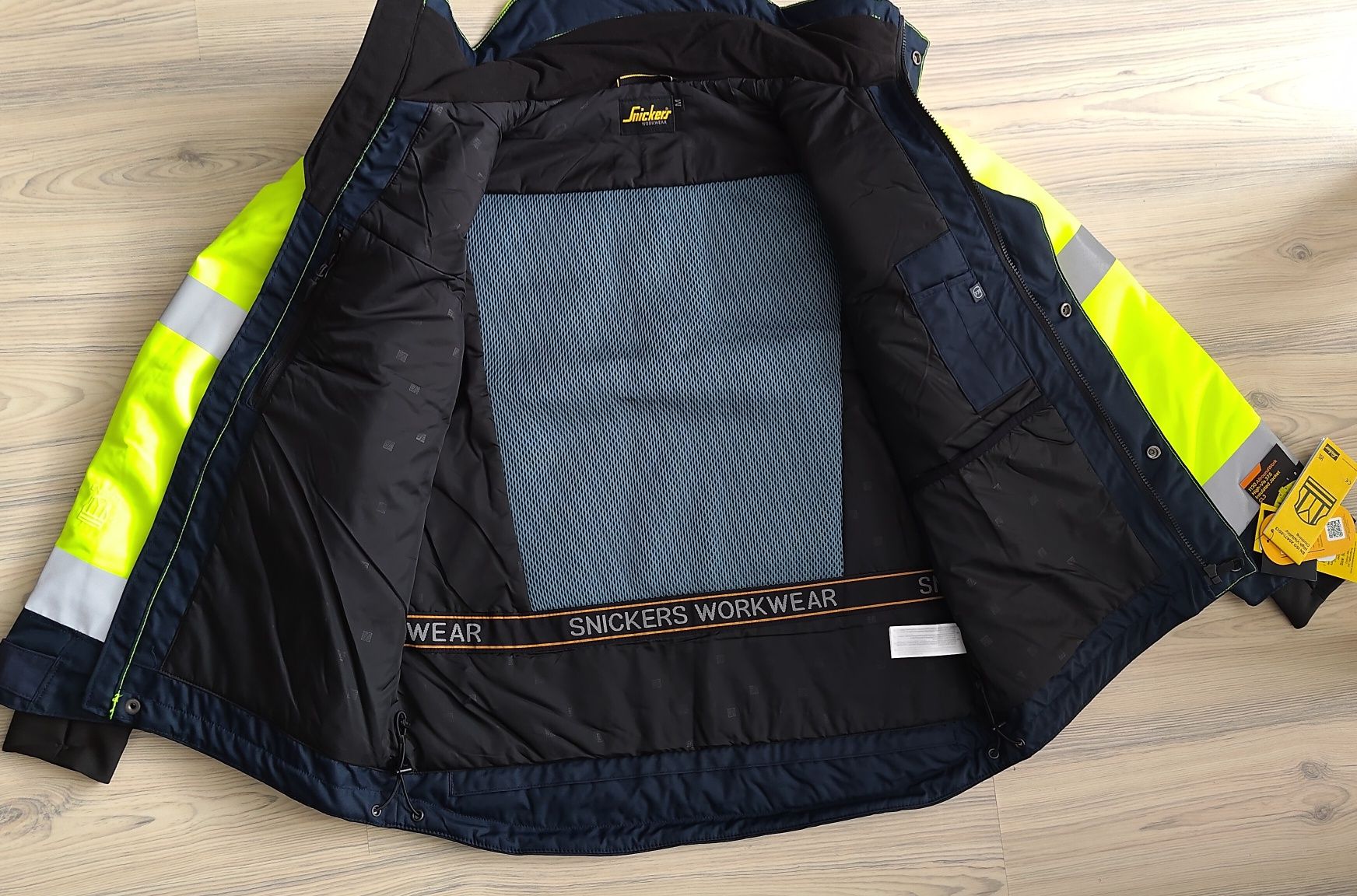 1130 Snickers AllroundWork XL Hi- Vis 37,5 kurtka robocza odblaskowa