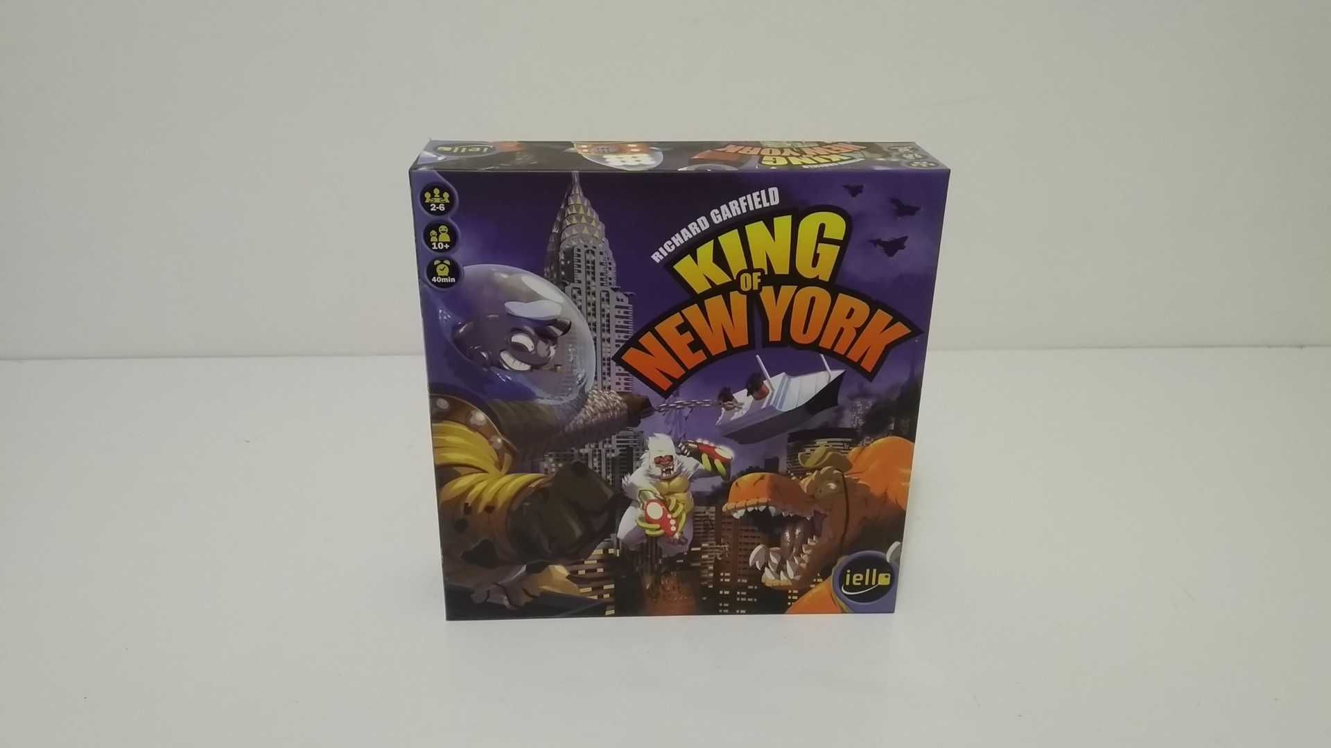 King of New York + Cartas Raras - Jogo de Tabuleiro