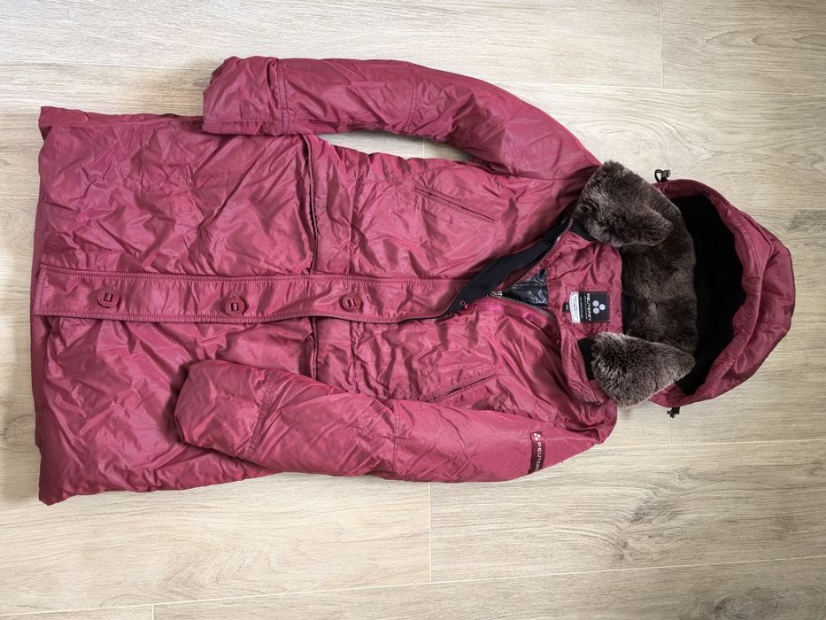 Peuterey puchowy płaszcz damski S